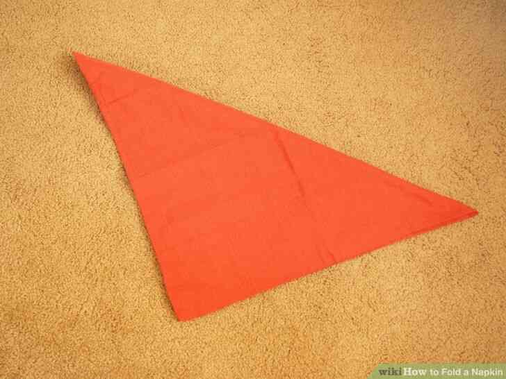 Image intitulée Plier une Serviette de table à l